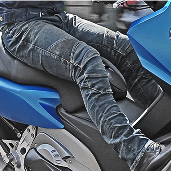 Exported to Japan original single riding jeans motorcycle rider equipment knee pads anti-fall pants off-road racing riding pants