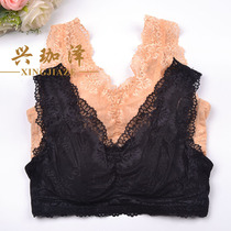 Han Xin no steel ring bra underwear 8291 healthy lace sexy sports gathering adjustment sleep Home underwear