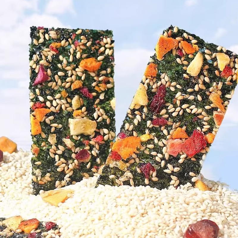 果蔬海苔脆7g*9包零添