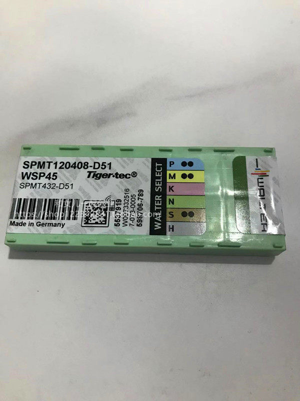 The German Walther numerical control blade SPMT120408-D51 WSP45 guarantees the