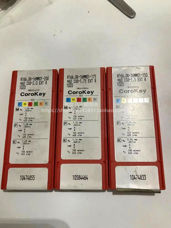 Swedish original Mount Mountain Tervik SANDVIK Numerical Control Blade R166 0G-16MM01-200 1020