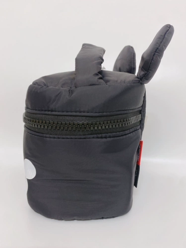 Черная мультяшная косметичка, сумка, вместительная и большая сумка-органайзер для матери и ребенка