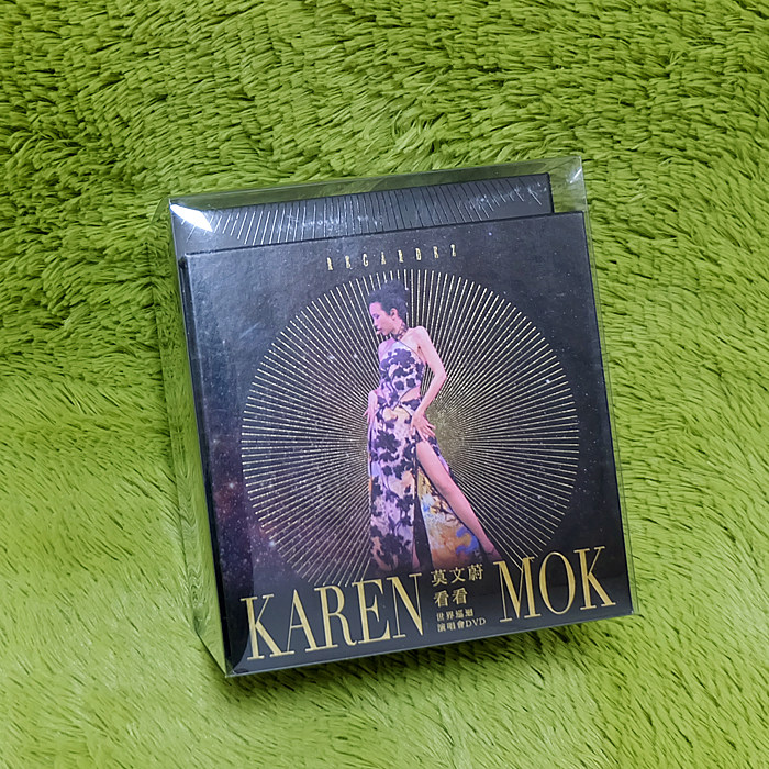 Brand New Spot Karen Mok Check Out World Tour Limited Edition 2DVD + Photo + Watch Machine