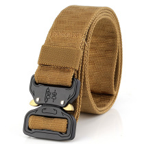Nylon Bump pattern belt Fashion Cobra Tactical Outdoor sports mens belt Quick release snap buckle belt