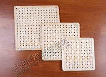 Bamboo Woven Spacer Kindergarten Creative Decoration Hanging accessories hanging decoration environment placement Creative gasket works display sticker