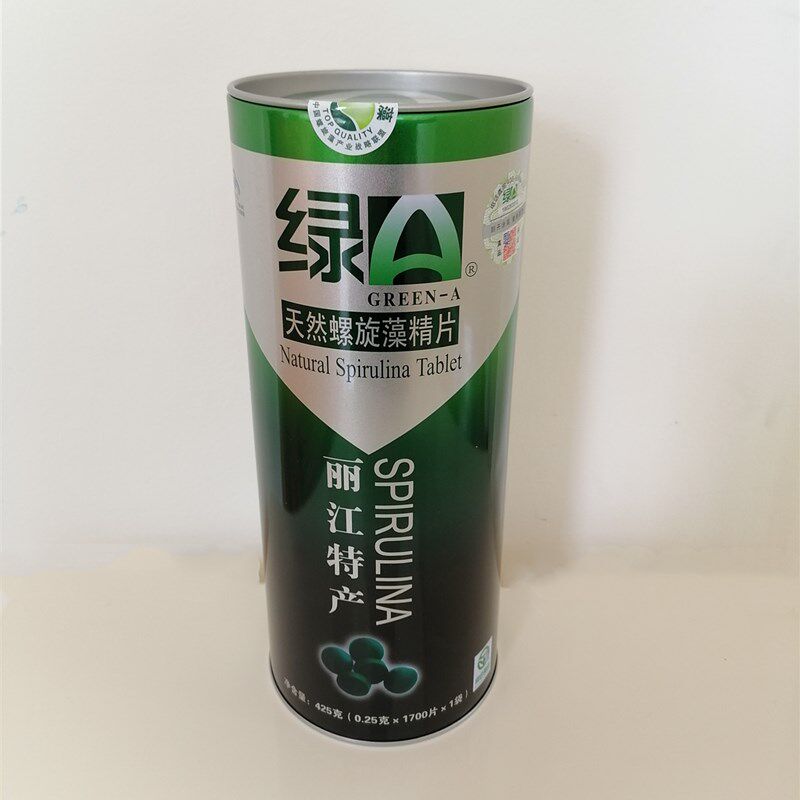 Green a natural spirulina concentrate tablets green a1700 grain green A425 g Yunnan green A spirulina Cheng Haihu spirulina