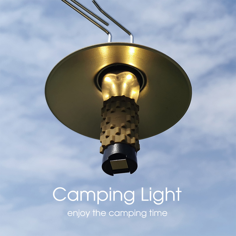 GZ Camping Light Tent Camp Outdoor Lighting Emergency Mini Portable LED lighthouse USB charging waterproof flashlight-Taobao