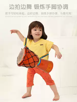 Pretty baby African drum children beginner kindergarten tambourine beginner toy hand drum
