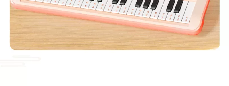 Qiaowa Trẻ Em Đồ Chơi Đàn Piano Bàn Phím Điện Tử Cô Bé Mới Bắt Đầu Đa Chức Năng Có Thể Chơi Được Micro Bé Tặng Nhạc Cụ