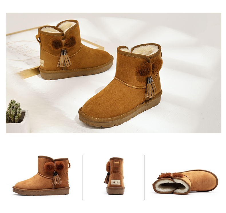 Bottes hiver pour femme en TPR  - Ref 3247722 Image 21