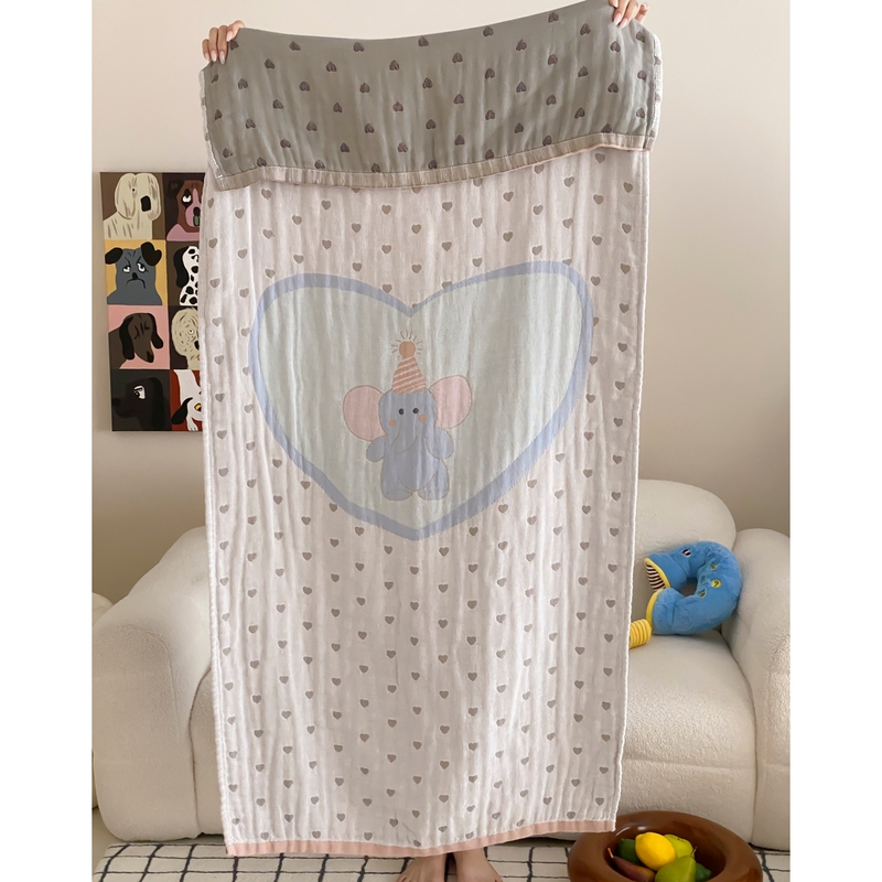 Rolando Cute Ins Pure Cotton Gauze Bath Towel 2026 New Model All-Cotton Adult High-End Household Absorbent and Lint-Free Rolando Cute Ins Pure Cotton Gauze Bath Towel 2026 New Model All-Cotton Adult High-End Household Absorbent and Lint-Free