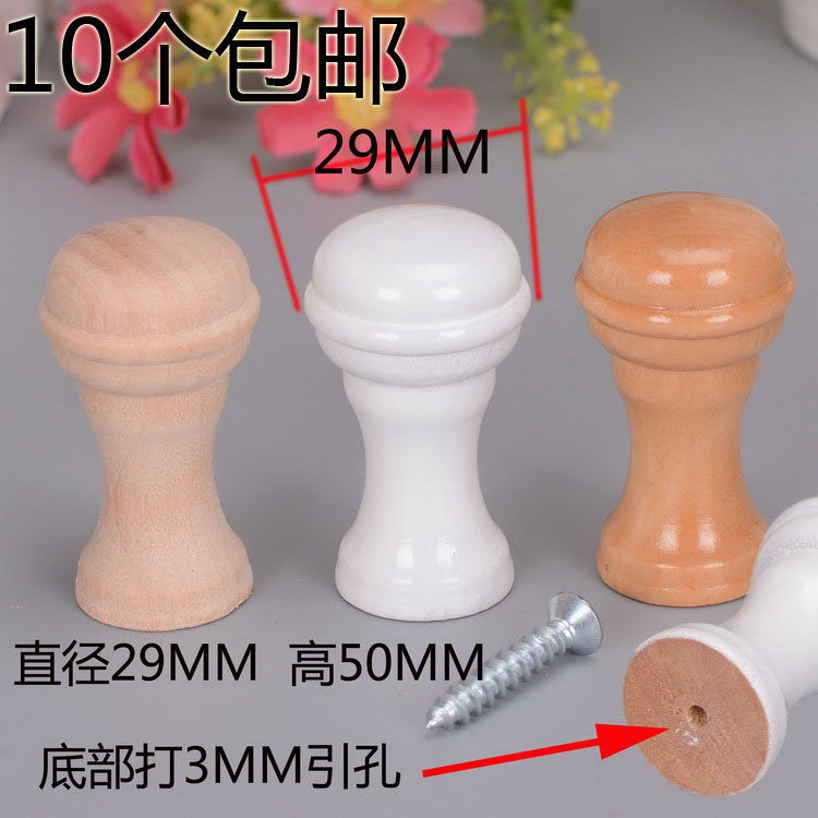 Creative hook hook with a single hook wall wardrobe hook hook hook hook hook to DIY solid wood hook