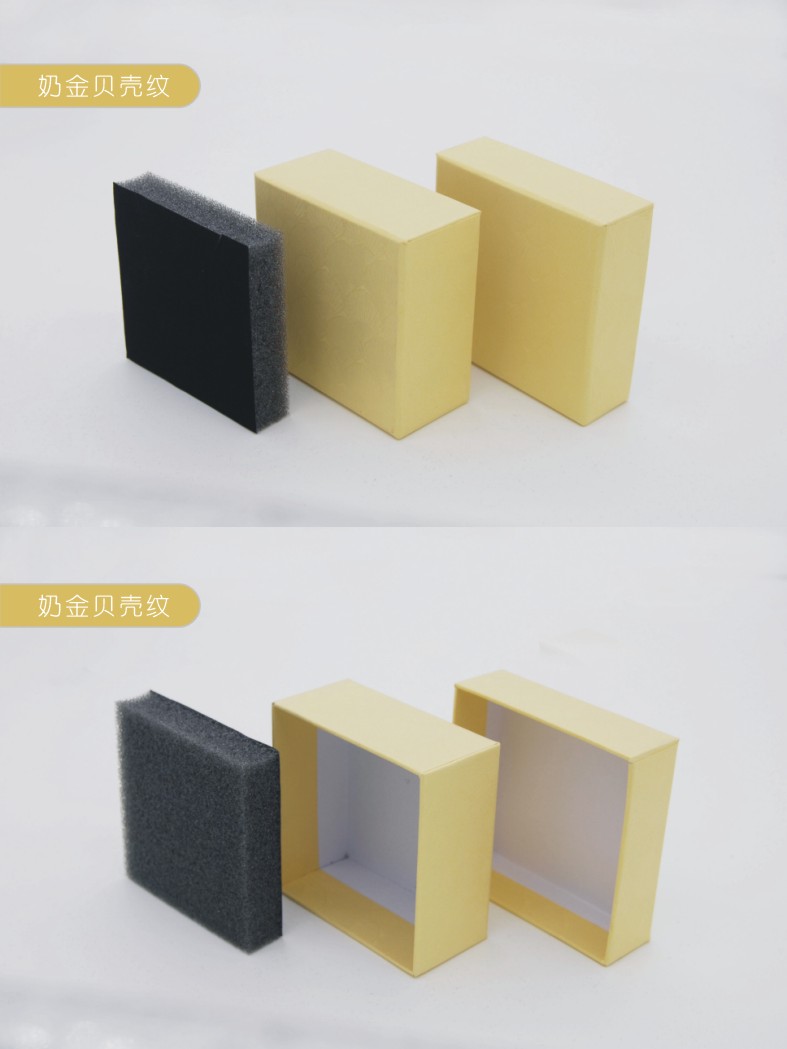 Shell mẫu nhẫn hộp vòng đeo tay vòng tay hộp mặt dây chuyền hộp đồ trang sức hộp carton để làm - Vòng đeo tay Cuff thạch anh tóc đen