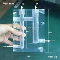 Raymond PH DO residual chlorine universal flow tank flow type electrode sensor flow tank