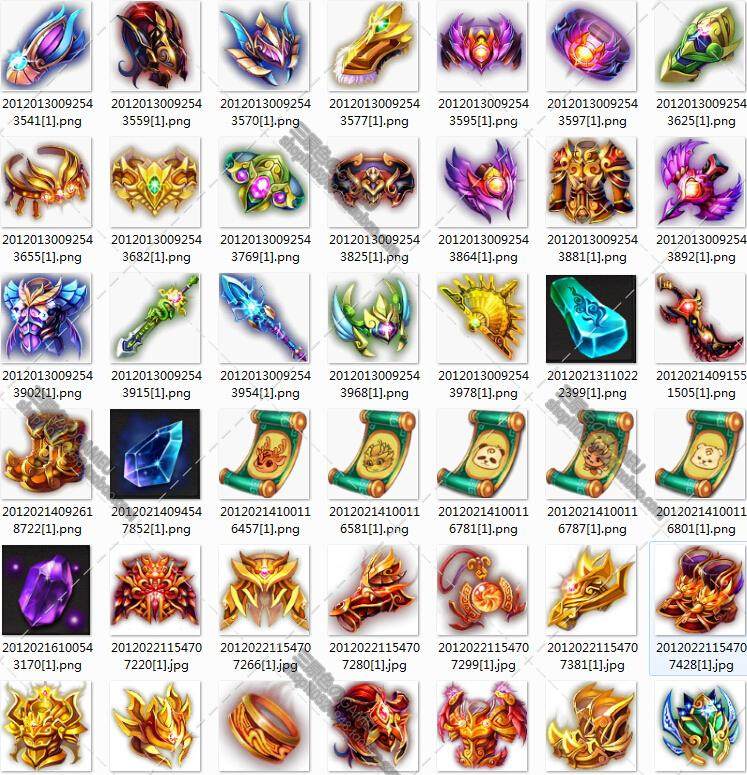 高清 古代Q版 素材元件 CG 设定 动漫 游戏 图集 原画 资料