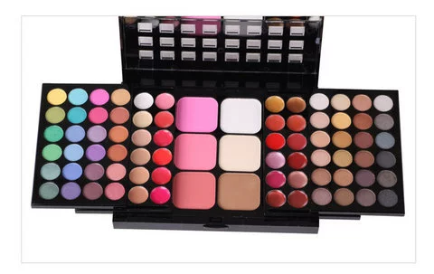Đa chức năng 78 Bảng phấn mắt Kết hợp trang điểm Pan Kem che khuyết điểm Sửa chữa Lip Gloss Blush Chuyên trang điểm món ăn - Bộ sưu tập trang điểm phấn mắt maybelline