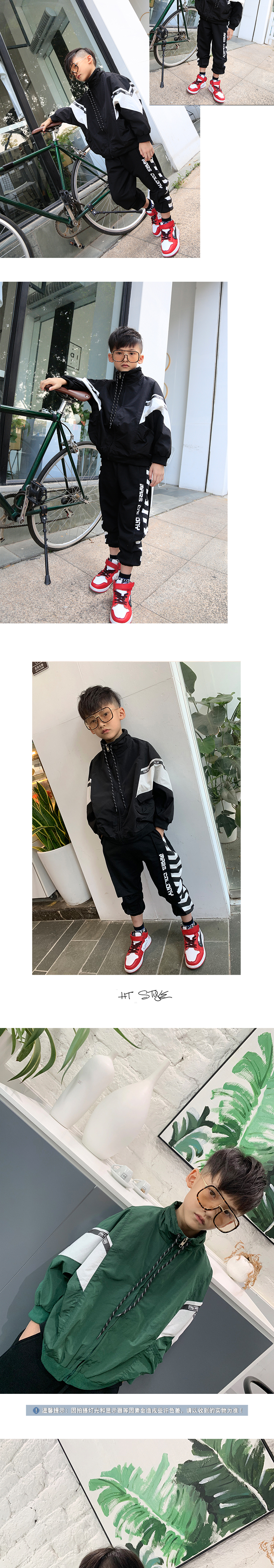 2019 quần áo trẻ em mùa xuân mới Phiên bản Hàn Quốc của cậu bé áo gió thể thao thủy triều cậu bé lớn mùa xuân và mùa thu áo gió lỏng áo khoác cho bé
