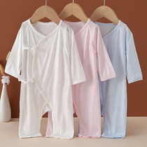 Baby Bamboo Fiber Monk Served Summer Thin first born child No bones conjoined men and women Breathable Underwear Khaclothes