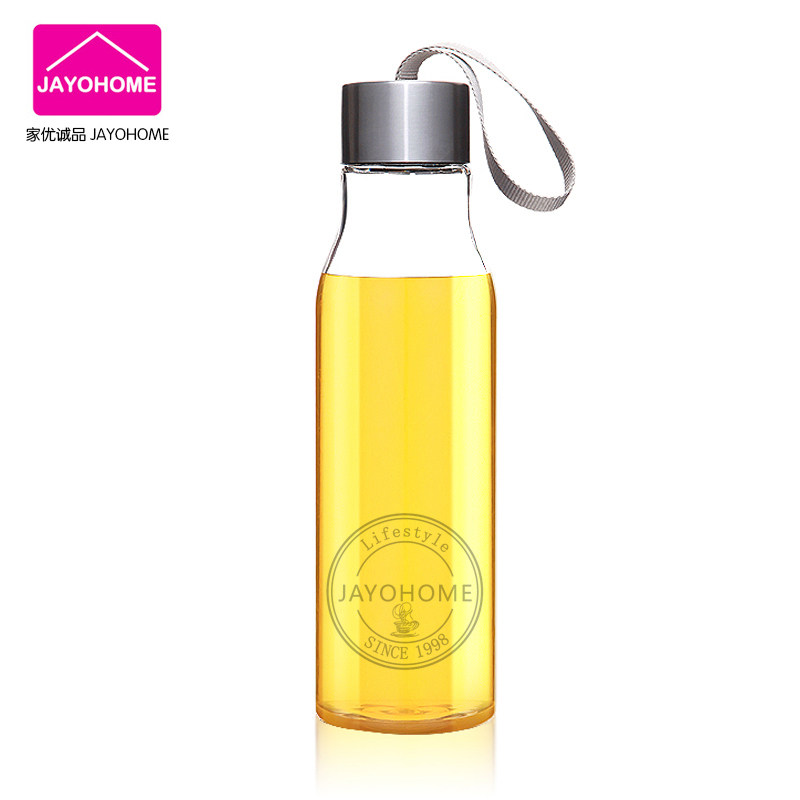 Sports Water Glass Children Creative Travel Plastic Cups With Lid Accompanying Cup Portable Anti-Leak Cup Kettle