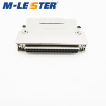 Menglisite SCSI connector 68 core iron shell plug DB type female head screw welding wire scsi head