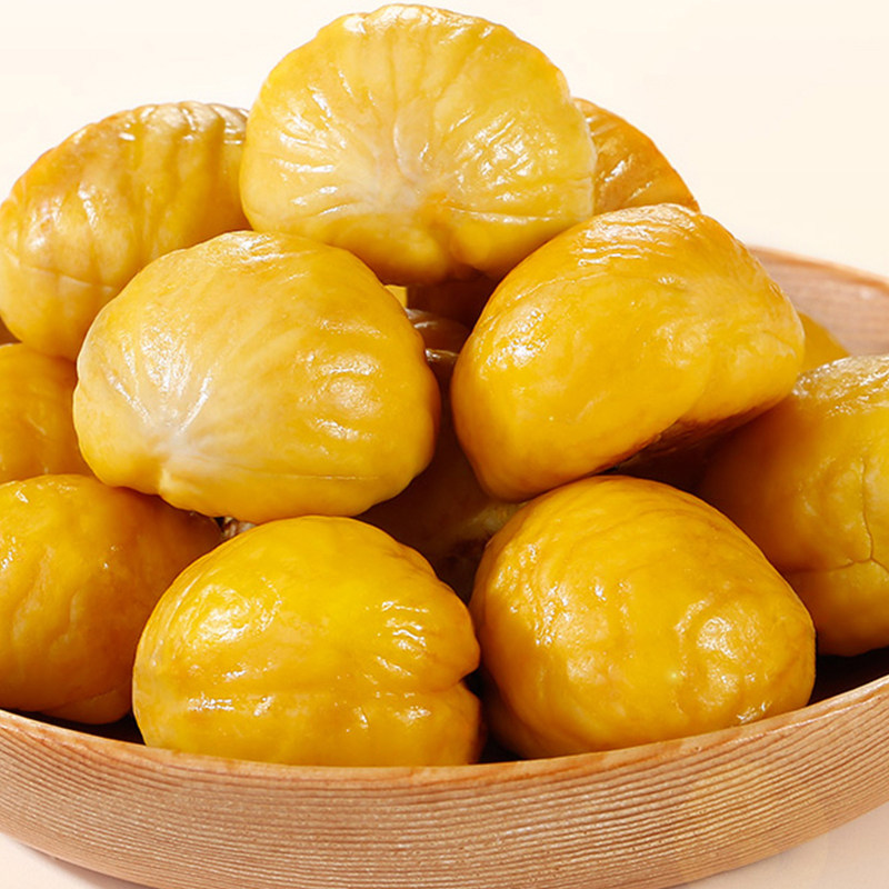 Carved Chestnut Kernel Cooked Gan Chestnut Kernel Ready-to-eat Dried Fruit Chestnut Peeled Little Chestnut Bagged Fortitude For Leisure Snacks