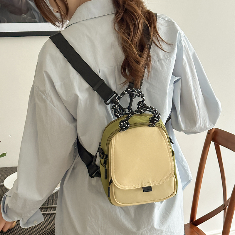 Dopamine Mini Nylon Backpack Ultra-Lightweight Small Backpack Women's Crossbody Handbag Girls' Travel Bag Dopamine Mini Nylon Backpack Ultra-Lightweight Small Backpack Women's Crossbody Handbag Girls' Travel Bag