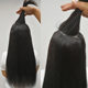 Three-piece wig, long curly hair, big waves, antique style wig, one-piece seamless invisible extension hair pad, straight hair piece