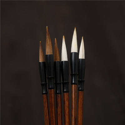 The Four Treasures of the Study set: brush, ink, paper, inkstone, calligraphy copybook, water writing, cloth, beginner and student calligraphy, small regular script, wolf-hair brush and brush