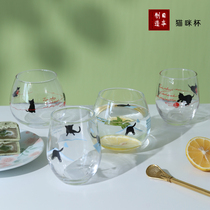 Tsell Japan imports high temperature resistant thickened glass tea water milk cup Toyo Sasaki Artisanal Creativity Not Falling