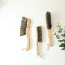 Selected bristles soft wool Kang bed brush household anti-static clothing Sofa Carpet gap dust solid wood handle brush