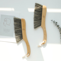 Home Long Hair Soft Pig Mane Bed Brush Antistatic Log Long Handle Bedroom Carpet Sofa Gap Dusting Cleaning Brush