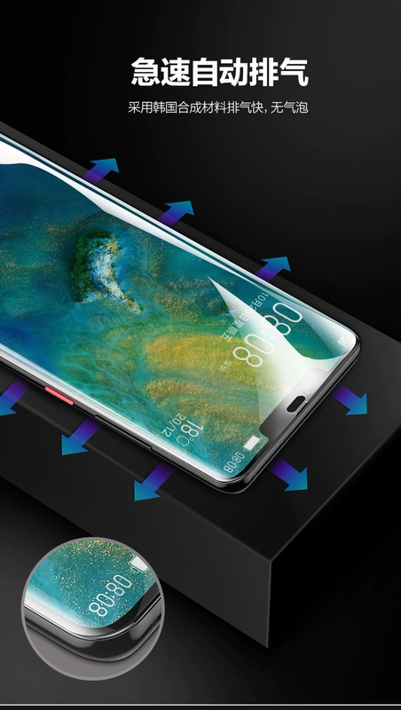 Flash magic Huawei mate20pro phim thép p20pro vinh quang v10 phim điện thoại mate10 hydrogel mate20x toàn màn hình phủ lên bề mặt por trọn gói tự động khắc phục mềm phim mười nổ ngoại quan - Phụ kiện điện thoại di động