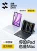 Flash Magic 2025 iPad Pro New Model Compatible with Apple 11Th Generation Magic Keyboard Tablet Air7 Protective Case 8 Shell 5Mini6 Integrated 9 Magnetic Detachable Bluetooth Instant Touch 10.2 Inch 8 Mouse