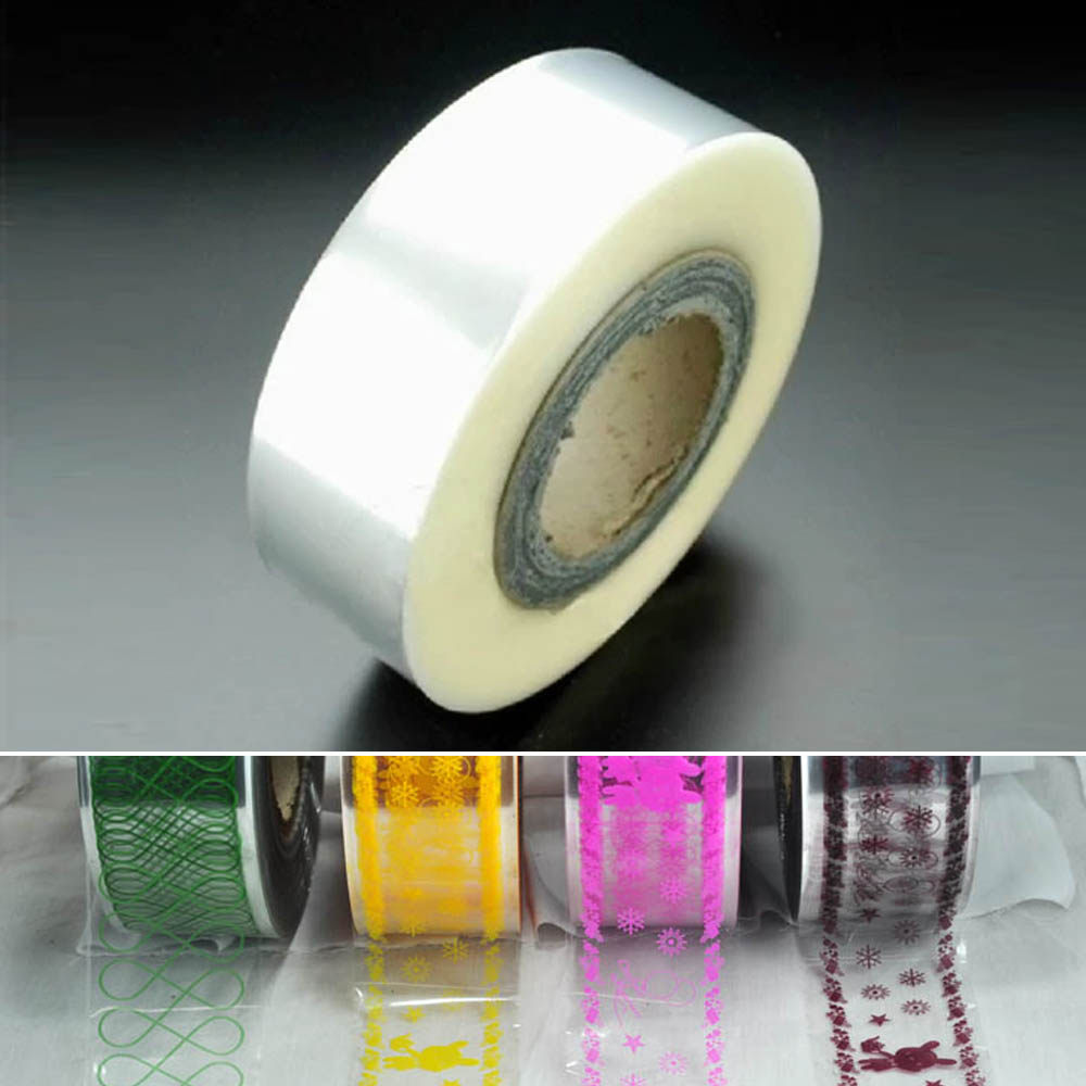 Transparent soft edge mousse edge hard 68 10cm West Point cheesecake edge decoration cartoon color 500 meters