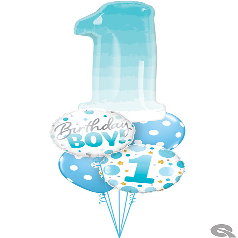 American anagram number balloons rainbow numbers 0-9 smiley birthday birthday 100th birthday decoration arrangement balloon