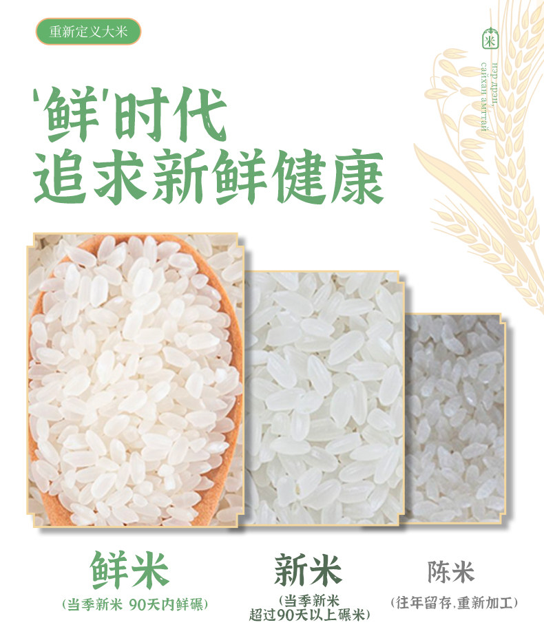 安享好物 安享B级粳米-润香粮品寒地鲜米 国标