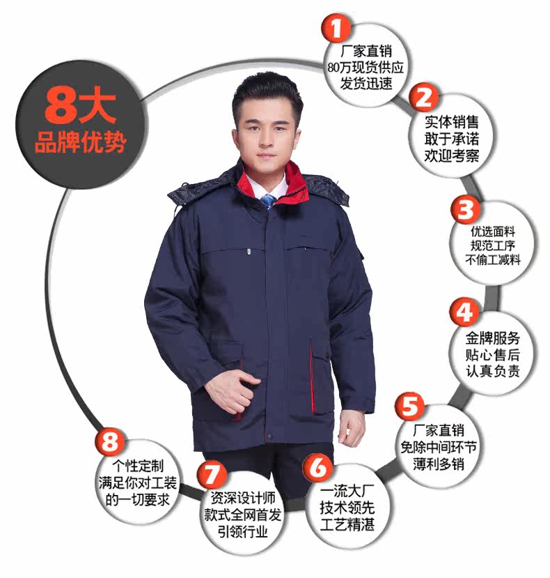 Tenue de travail en coton - Ref 1915579 Image 6