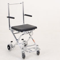 Super Narrow Aluminum Bath Wheelchair Bath Car Waterproof Design Foldable Portable Wheelchair