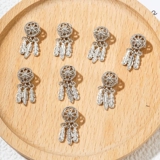 Милые ретро металлические бусины с кисточками, браслет из бисера ручной работы, ожерелье и браслет, аксессуары