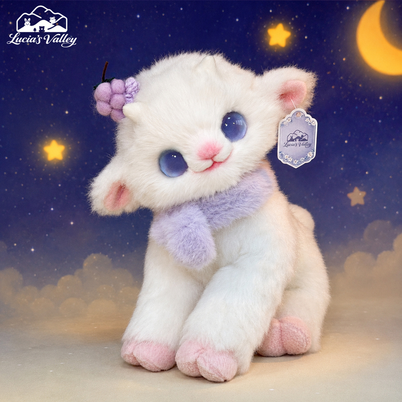 Purple-Eyed Luna Sheep Original Handmade Healing Plush Skeleton Doll High-End Gift for Girls Two-Dimensional Ornament Purple-Eyed Luna Sheep Original Handmade Healing Plush Skeleton Doll High-End Gift for Girls Two-Dimensional Ornament