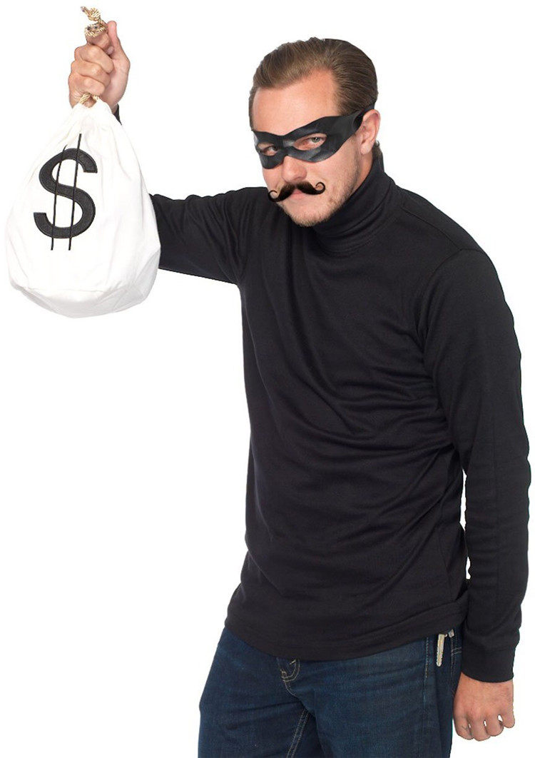 Leg Avenue Halloween Costume Thief Roleplay Set Accessories Stage Costume