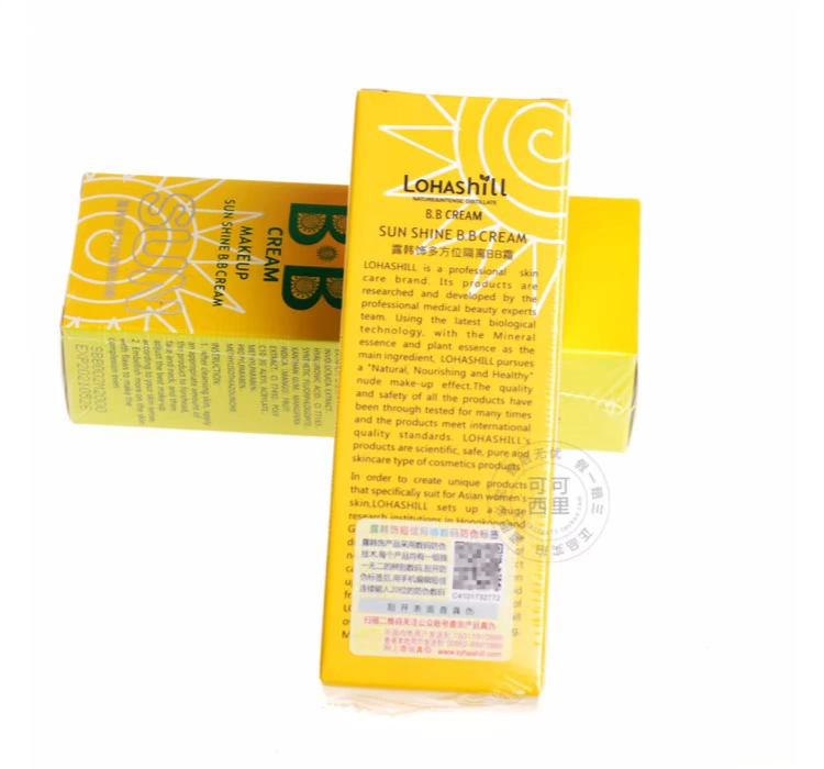 Lohashill chính hãng Lo Han được trang trí cách ly nhiều mặt BB cream che khuyết điểm trắng sáng 60ml760 # collagen bb