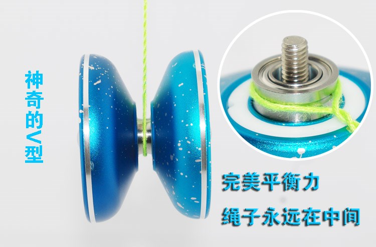 Găng tay Yo-Yo 10 hạt KK mang phụ kiện trục lửa băng Yo-Yo đầy đủ - YO-YO các loại yoyo