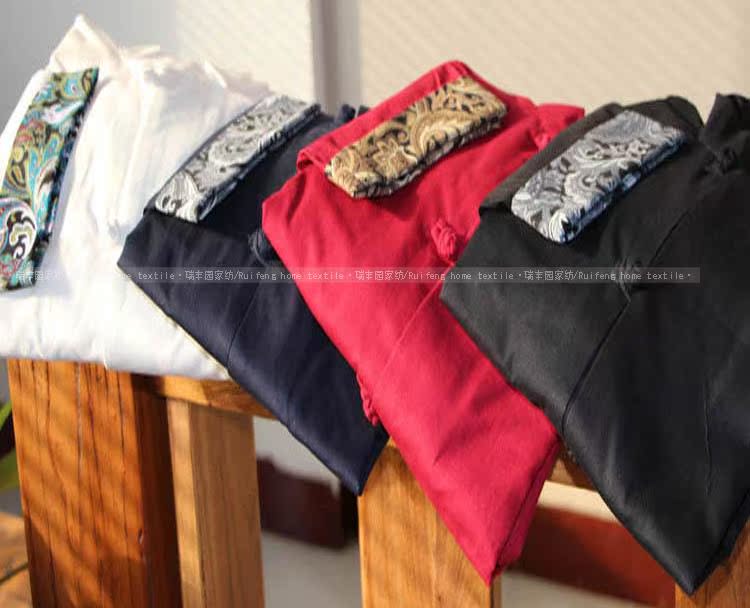 Cubufq cotton tang quốc phục trang phục tập thể dục quần áo áo sơ mi biểu diễn quần áo Tân Cương bông vá tay áo trang phục dân tộc mông