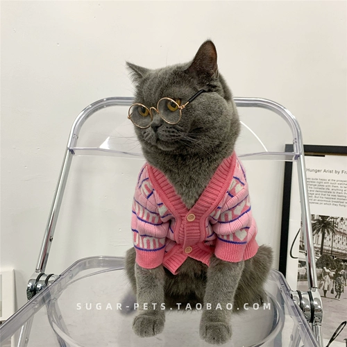 Брендовый зимний удерживающий тепло милый трикотажный кардиган, свитер