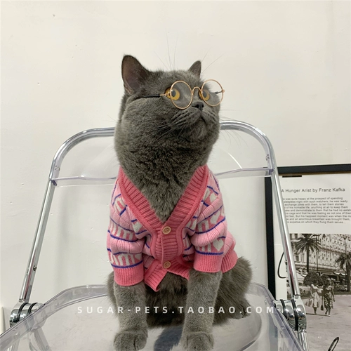 Брендовый зимний удерживающий тепло милый трикотажный кардиган, свитер