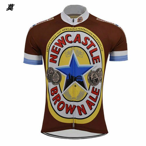 2020 Cycling New Summer Cycling Jersey Short Sleeve Newcastle Brown Beer Cycling Jersey Unisex