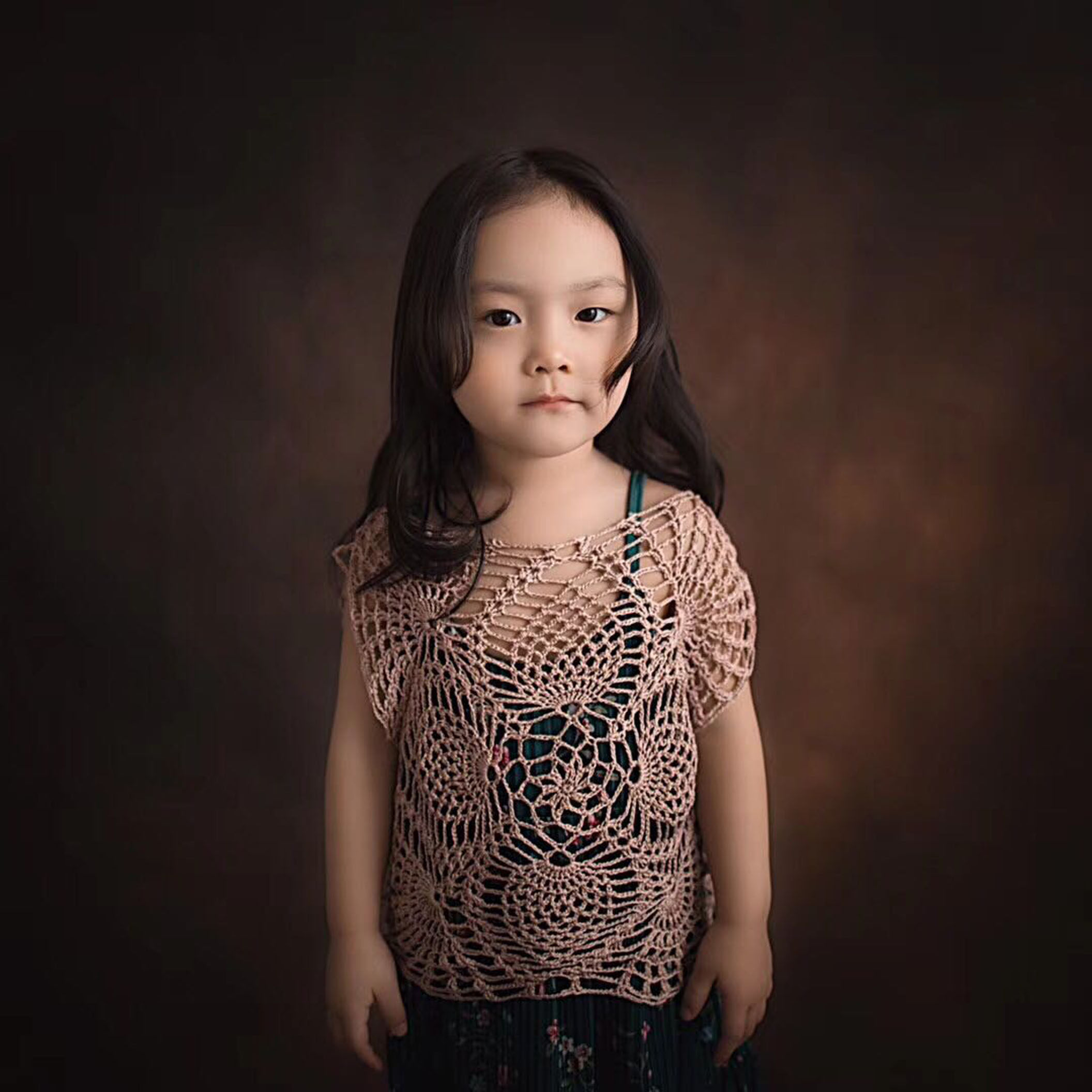 Guangzhou's new cotton cloth green curtain cut like cloth ancient art hand-painted dream cotton face cloth photo gallery photography background