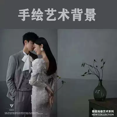 Guyi art painting photography oil painting background shooting photo studio hand-painted dream non-woven background