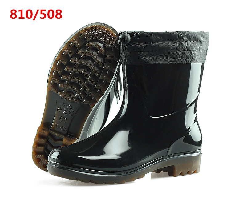 Chaussures - bottes caoutchouc homme pour hiver - semelle tendon - Ref 967697 Image 20